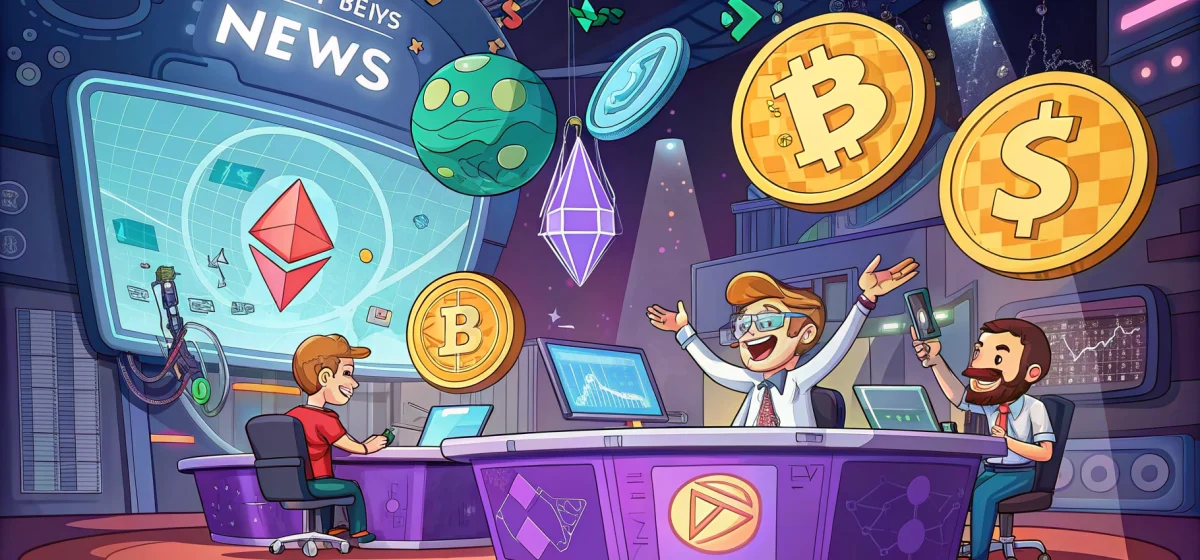 Ежедневные прямые эфиры с новостями о Биткоине и криптовалютах